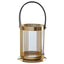 Hamilton Interiors Accessories Astro Small Gold Finish Lantern House of Isabella UK