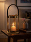 Hamilton Interiors Accessories Astro Small Gold Finish Lantern House of Isabella UK