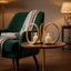 Hamilton Interiors Accessories Aura Small Gold Finish Double Candle Holder. House of Isabella UK
