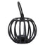 Hamilton Interiors Accessories Aura Small Matte Black Finish Lantern House of Isabella UK