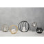 Hamilton Interiors Accessories Aura Small Matte Black Finish Lantern House of Isabella UK