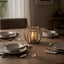 Hamilton Interiors Accessories Aura Small Silver Finish Lantern House of Isabella UK