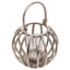 Hamilton Interiors Accessories Aura Small Silver Finish Lantern House of Isabella UK