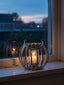 Hamilton Interiors Accessories Aura Small Silver Finish Lantern House of Isabella UK