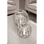 Hamilton Interiors Accessories Aura Small Silver Finish Lantern House of Isabella UK