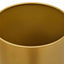 Hamilton Interiors Accessories Avento Large Gold Finish Floor Planter House of Isabella UK