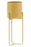 Hamilton Interiors Accessories Avento Large Gold Finish Floor Planter House of Isabella UK