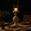 Hamilton Interiors Accessories Bati Mango Wood Carved Candle Holder House of Isabella UK