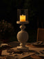 Hamilton Interiors Accessories Bati Mango Wood Carved Candle Holder House of Isabella UK