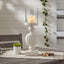 Hamilton Interiors Accessories Bati Mango Wood Carved Candle Holder House of Isabella UK
