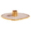 Hamilton Interiors Accessories Bowerbird Agata Grey Agate Candle Holder House of Isabella UK