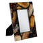 Hamilton Interiors Accessories Bowerbird Black Agate 4 X 6 Photo Frame House of Isabella UK