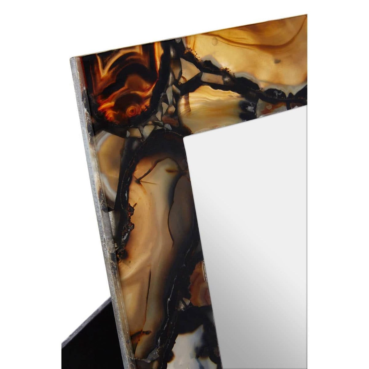 Hamilton Interiors Accessories Bowerbird Black Agate 4 X 6 Photo Frame House of Isabella UK