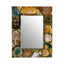 Hamilton Interiors Accessories Bowerbird Large Green Agate 5In X 7In Photo Frame House of Isabella UK