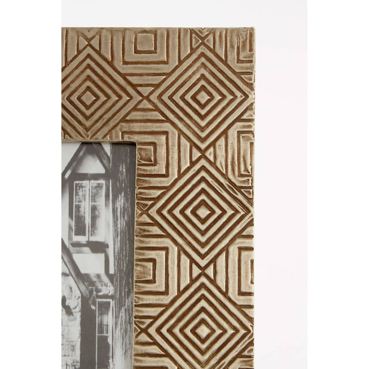 Hamilton Interiors Accessories Bowerbird Tribal 4x6 Photo Frame House of Isabella UK