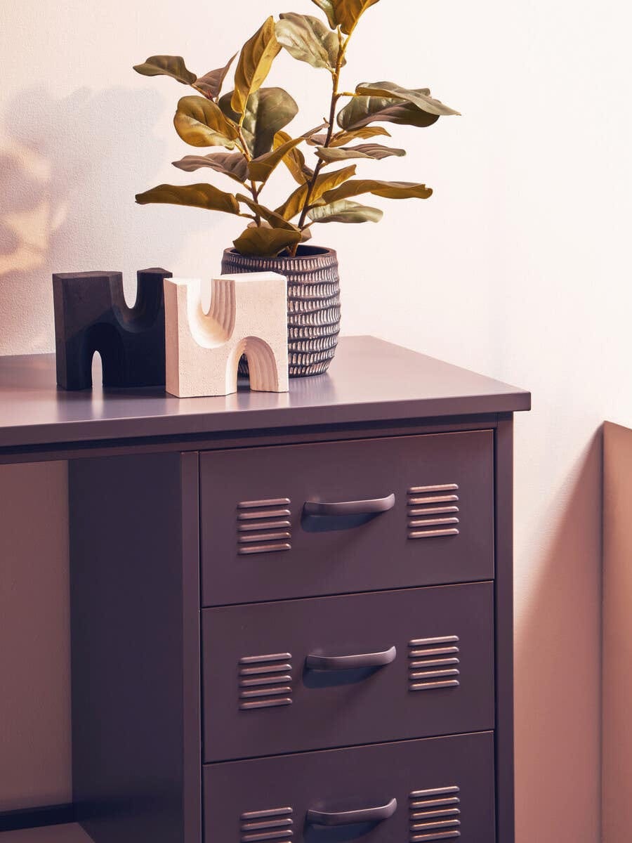 Hamilton Interiors Accessories Broc Set Of Two Black And White Bookends House of Isabella UK