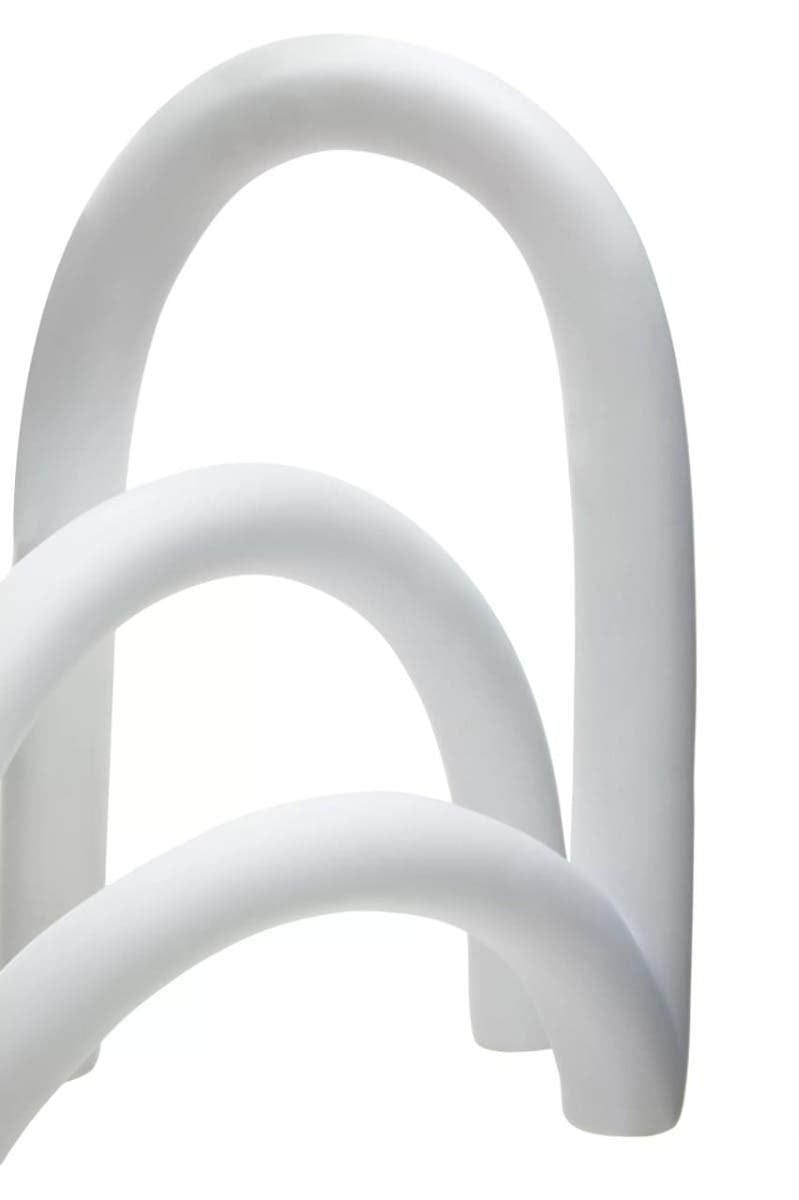 Hamilton Interiors Accessories Broc White Arched Sculpture House of Isabella UK