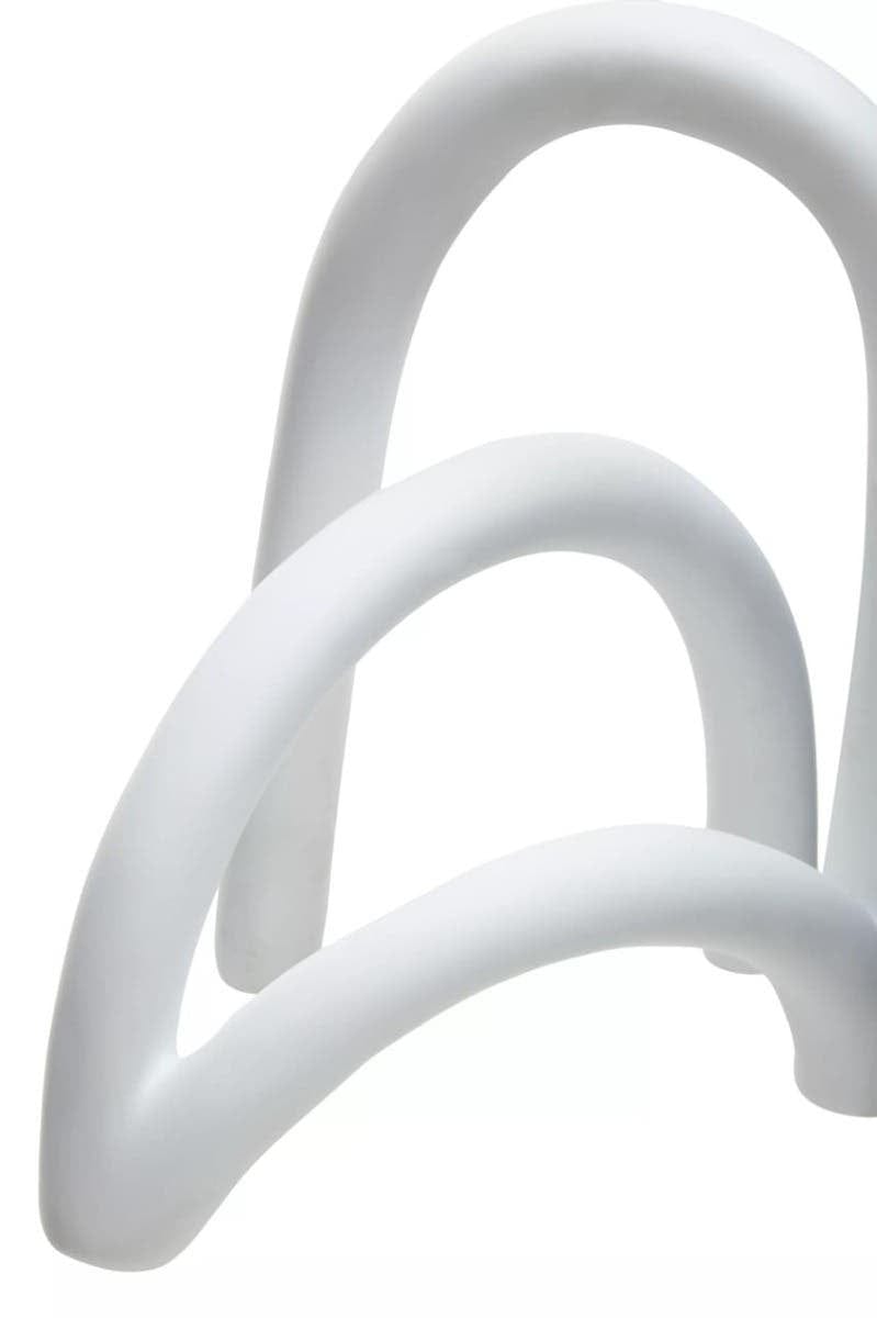 Hamilton Interiors Accessories Broc White Arched Sculpture House of Isabella UK
