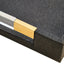 Hamilton Interiors Accessories Cardona Set Of Two Black Shagreen Effect Trays House of Isabella UK