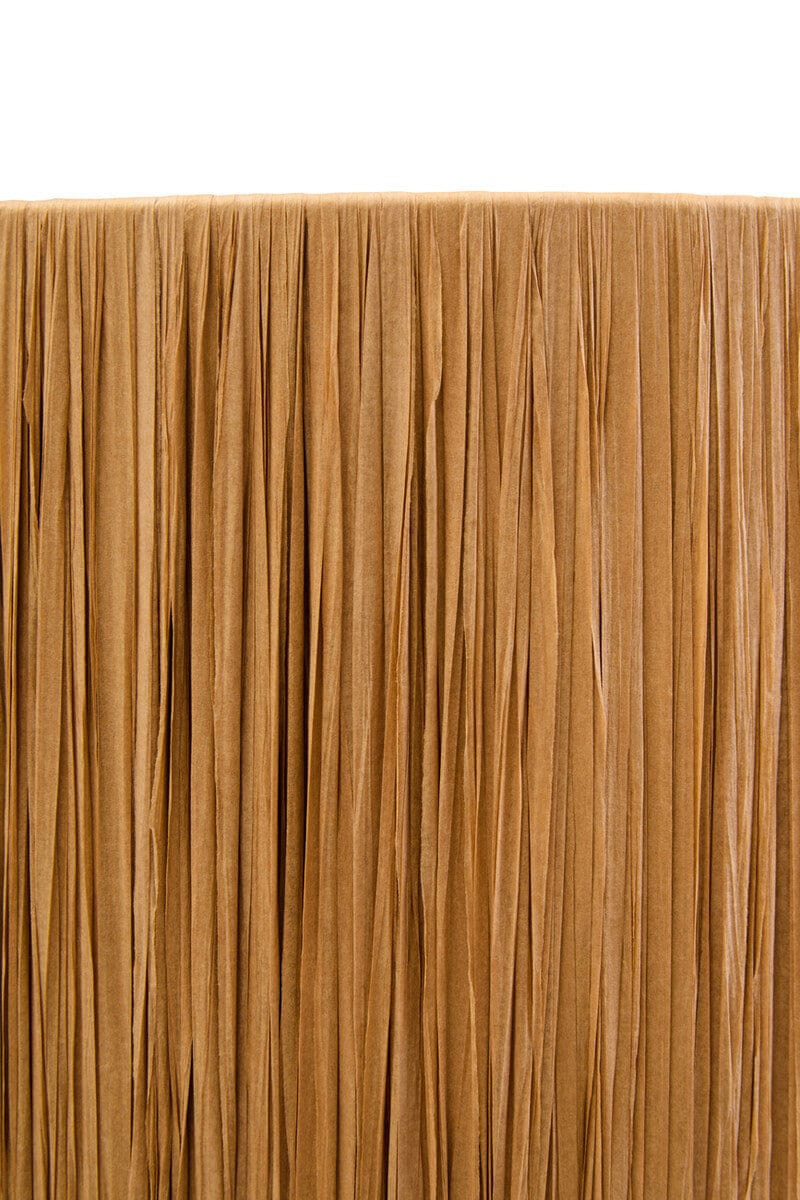 Hamilton Interiors Accessories Carta Natural Papier Mache Table Lamp With Natural Raffia Shade House of Isabella UK