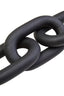 Hamilton Interiors Accessories Cato Black Wood 3 Link Chain Decor House of Isabella UK