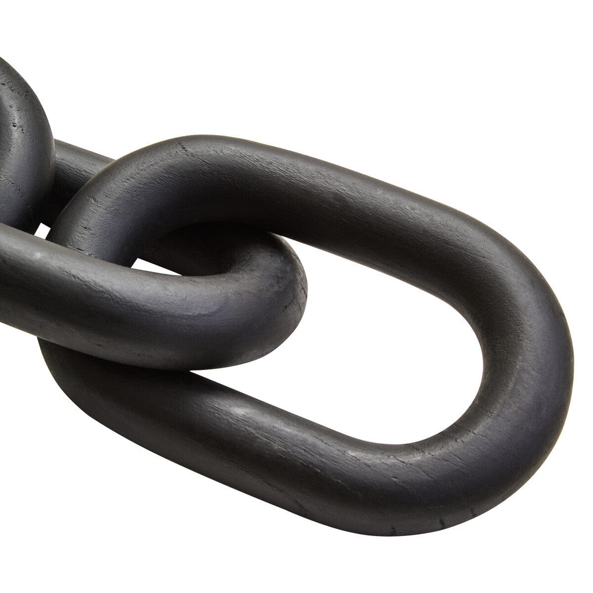 Hamilton Interiors Accessories Cato Black Wood 5 Link Chain Decor House of Isabella UK