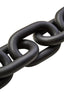 Hamilton Interiors Accessories Cato Black Wood 5 Link Chain Decor House of Isabella UK