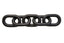 Hamilton Interiors Accessories Cato Black Wood 5 Link Chain Decor House of Isabella UK
