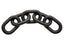 Hamilton Interiors Accessories Cato Black Wood 5 Link Chain Decor House of Isabella UK