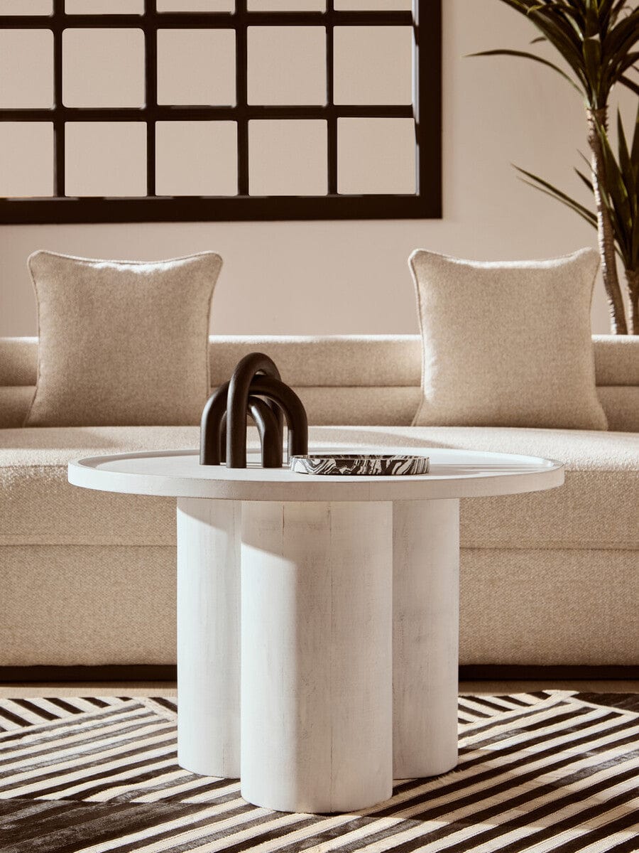 Hamilton Interiors Accessories Cato Black Wood Arch Sculpture House of Isabella UK