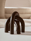 Hamilton Interiors Accessories Cato Black Wood Arch Sculpture House of Isabella UK