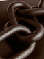 Hamilton Interiors Accessories Cato Black Wood Five Link Chain Decor House of Isabella UK