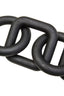 Hamilton Interiors Accessories Cato Black Wood Five Link Chain Decor House of Isabella UK