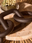 Hamilton Interiors Accessories Cato Black Wood Five Link Chain Decor House of Isabella UK