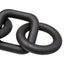 Hamilton Interiors Accessories Cato Black Wood Five Link Chain Decor House of Isabella UK