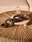 Hamilton Interiors Accessories Cato Black Wood Five Link Chain Decor House of Isabella UK
