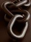 Hamilton Interiors Accessories Cato Black Wood Five Link Chain Decor House of Isabella UK