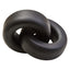 Hamilton Interiors Accessories Cato Black Wood Large Knot Decor House of Isabella UK