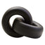 Hamilton Interiors Accessories Cato Black Wood Large Knot Decor House of Isabella UK