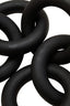 Hamilton Interiors Accessories Cato Black Wooden 5 Link Chain Decor House of Isabella UK
