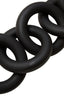 Hamilton Interiors Accessories Cato Black Wooden 5 Link Chain Decor House of Isabella UK