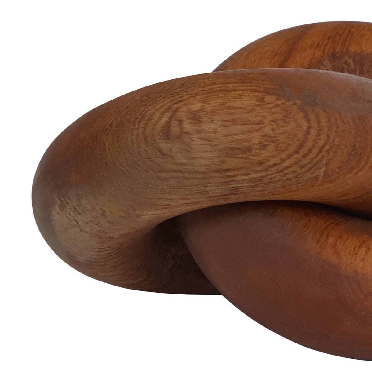 Hamilton Interiors Accessories Cato Brown Wood Small Knot Decor House of Isabella UK