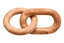 Hamilton Interiors Accessories Cato Natural Wood 2 Link Chain Decor House of Isabella UK