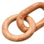Hamilton Interiors Accessories Cato Natural Wood 2 Link Chain Decor House of Isabella UK