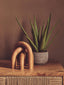 Hamilton Interiors Accessories Cato Natural Wood Arch Sculpture House of Isabella UK