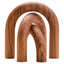 Hamilton Interiors Accessories Cato Natural Wood Arch Sculpture House of Isabella UK