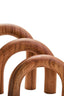 Hamilton Interiors Accessories Cato Natural Wood Arch Sculpture House of Isabella UK