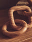 Hamilton Interiors Accessories Cato Natural Wood Five Link Chain Decor House of Isabella UK