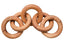 Hamilton Interiors Accessories Cato Natural Wooden 5 Link Chain Decor House of Isabella UK