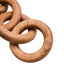 Hamilton Interiors Accessories Cato Natural Wooden 5 Link Chain Decor House of Isabella UK